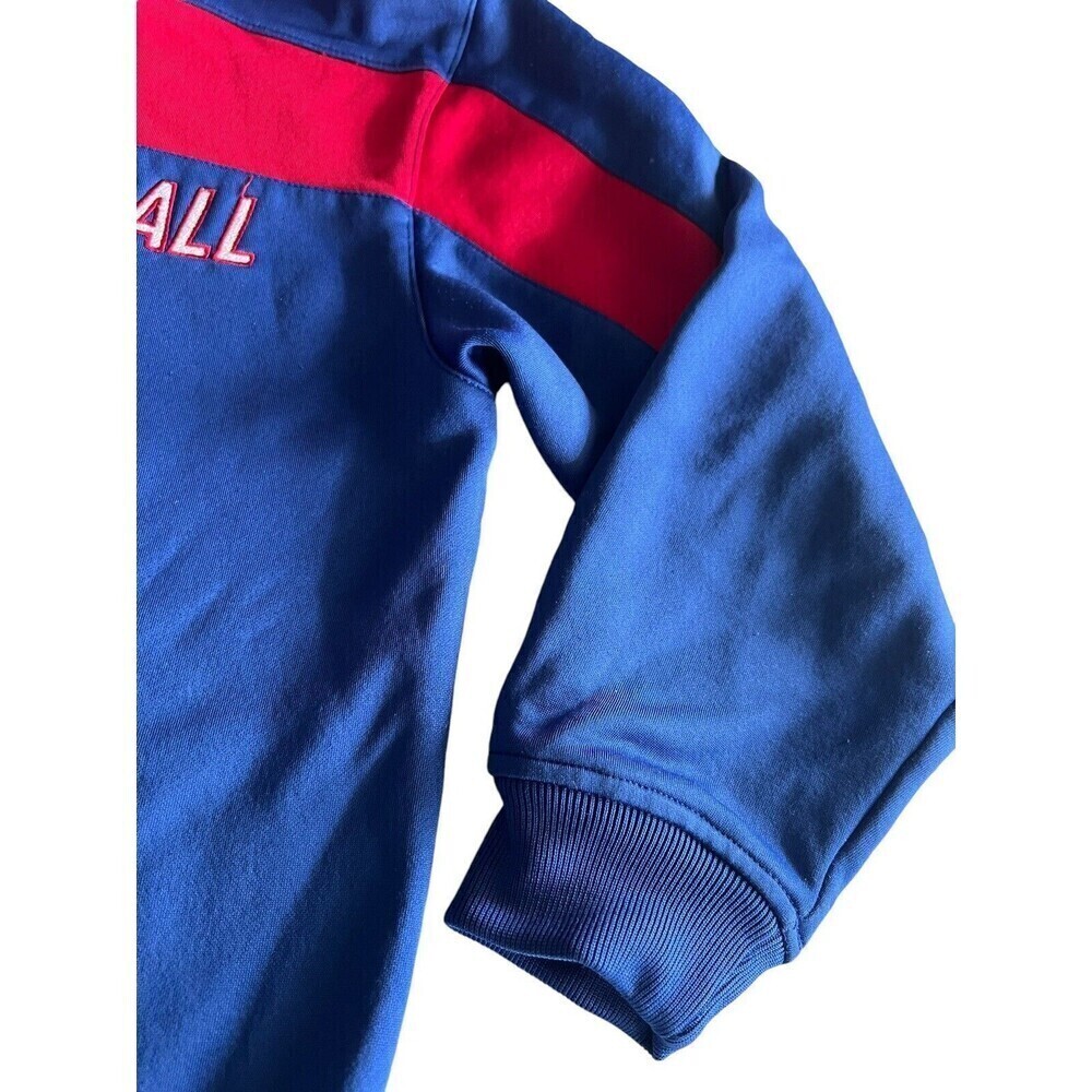 New York Giants Sweater boys L 10/12 Blue Red NFL Football Hoodie - Picture 4 of 7
